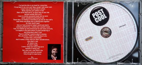 CD - PRPCD057 - Dennis Locorriere - Tracklist - Post Cool - 2010 - UK 