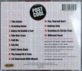 CD - PRPCD057 - Dennis Locorriere - Tracklist - Post Cool - 2010 - UK 