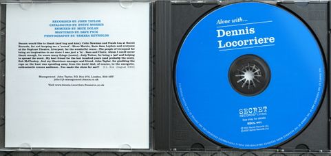CD - SECL 001 - Dennis Locorriere - Alone with - 2002 - UK - 3