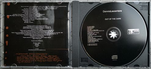 CD - TRK1001CD - Dennis Locorriere - Out of The Dark - 2000 - UK - 2