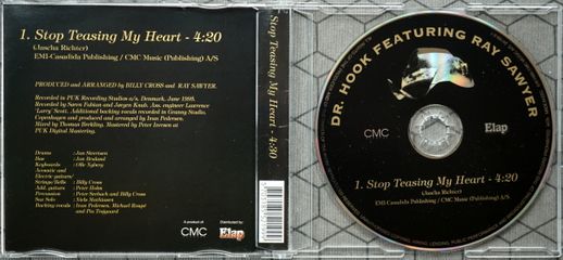 CDS - 24199-2-1 - Ray Sawyer - Stop Teasing My Heart - DK - 1995 - 2
