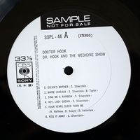 LP - SOFL 44 Promo - Dr Hook - Japan - 1972 - 5