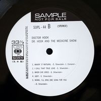 LP - SOFL 44 Promo - Dr Hook - Japan - 1972 - 6