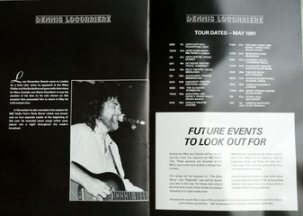Prog - DL - Dennis Locorriere First UK Solo Tour - 1991 - UK - 11